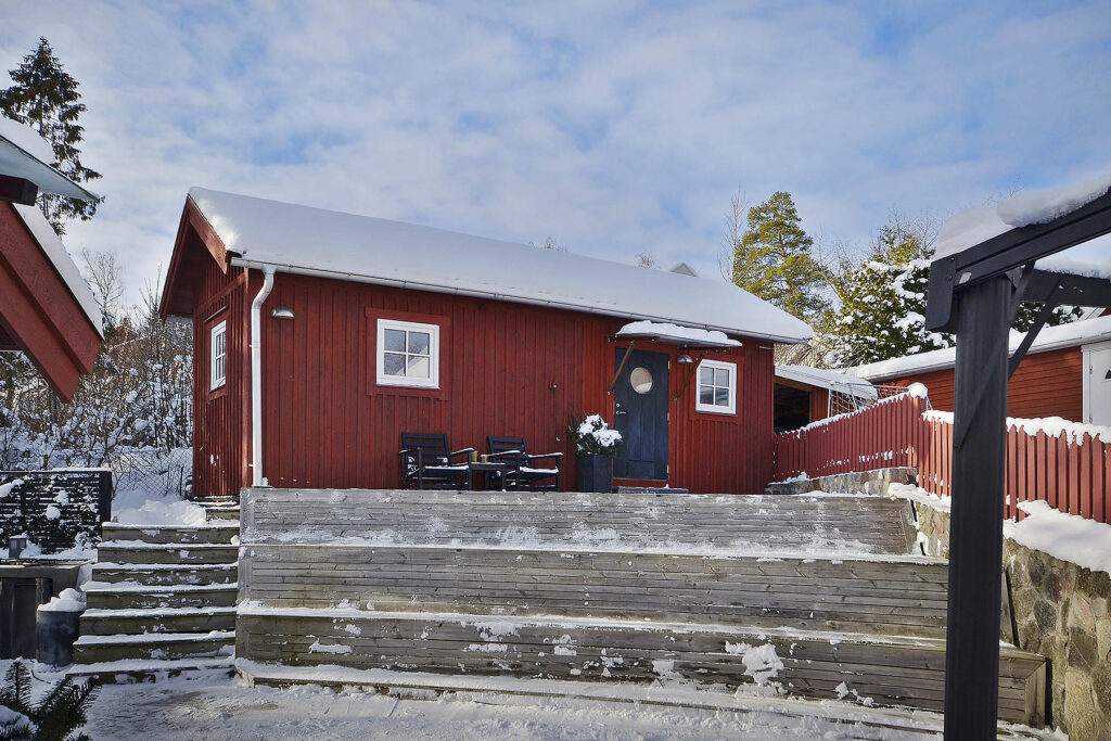 Byggnation av bolundare med loft. Nacka Skurup