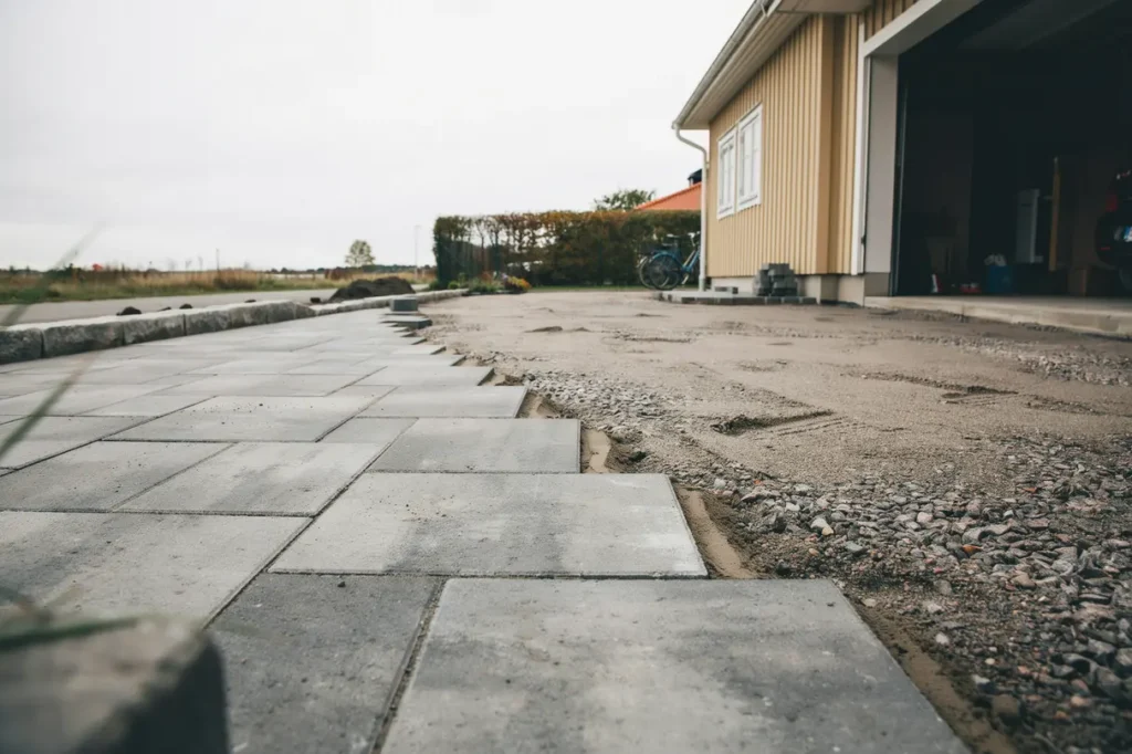 marksten f r garageuppfarten s v ljer du r tt tjocklek och sten f r biltrafik
