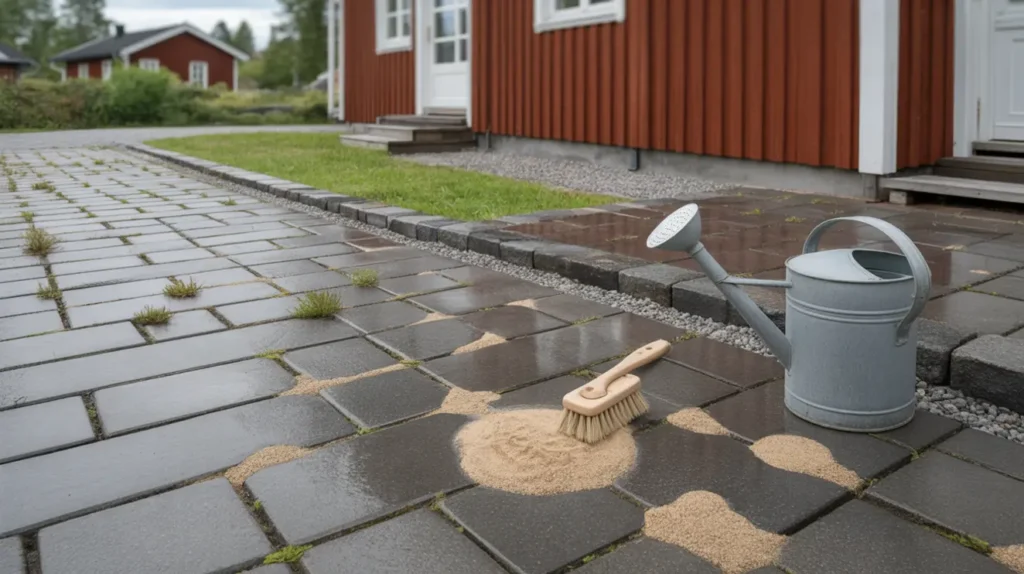 ogr s och myror i markstenen f rebygg och bek mpa utan att skada fogarna